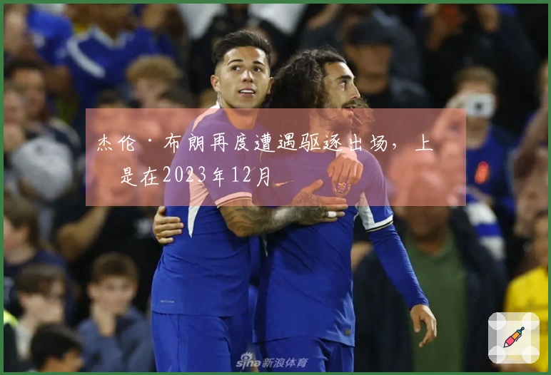 杰伦·布朗再度遭遇驱逐出场，上次是在2023年12月