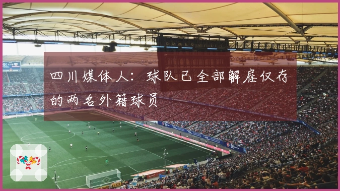四川媒体人：球队已全部解雇仅存的两名外籍球员